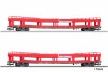 01640 Tillig Set of 2 Automobile transport cars